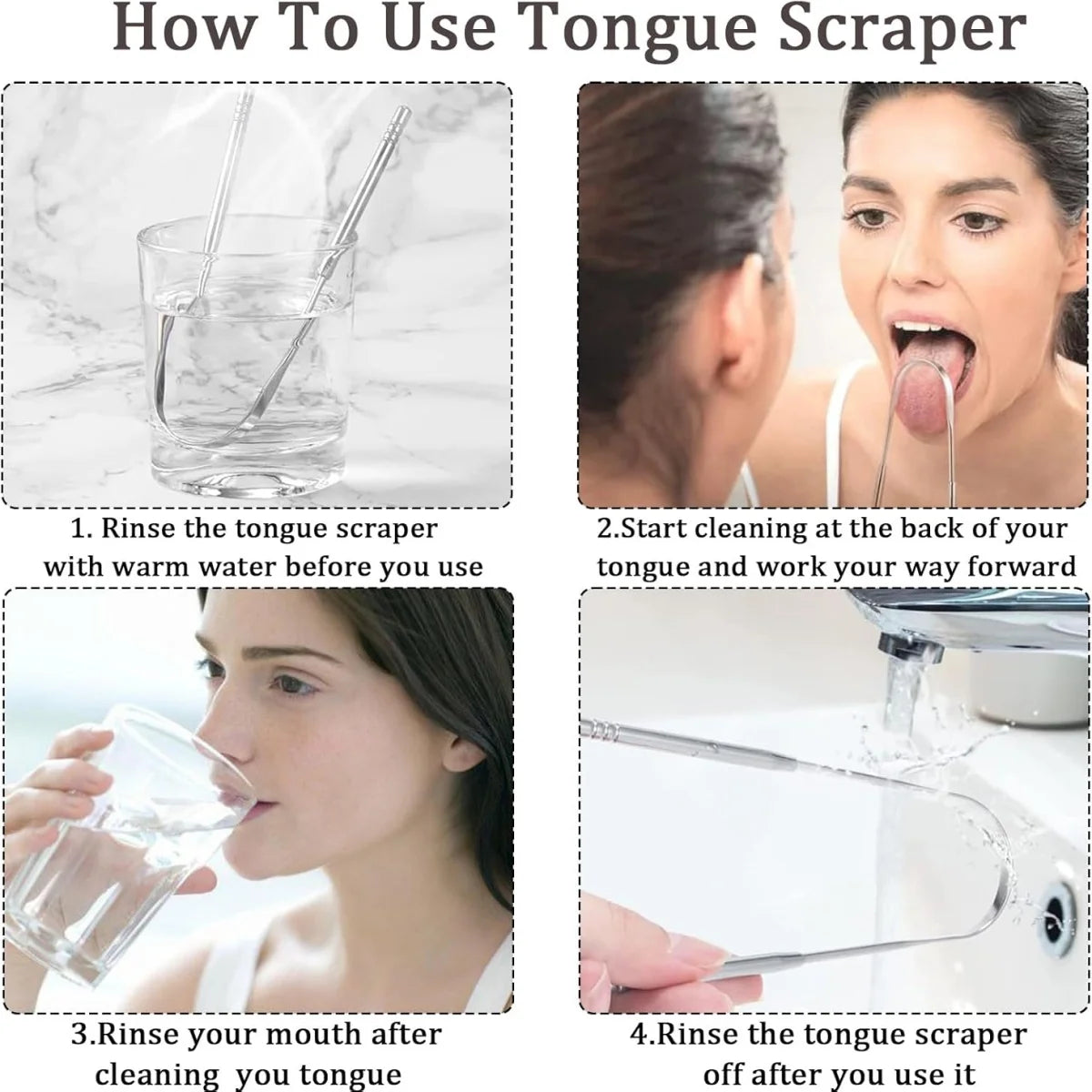 Veloura Tongue Scraper